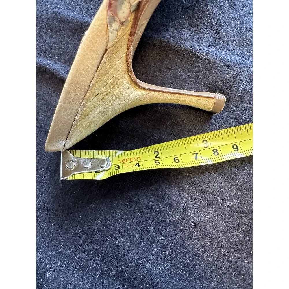 Vintage RICCARDO BANFI  Heeled‎ Mules Size 37.5
